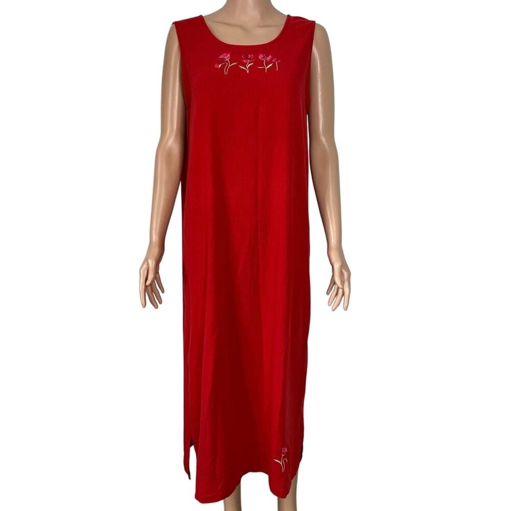 Vintage Embroidered Cottagecore Dress